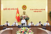 Chủ tịch Quốc hội Trần Thanh Mẫn phát biểu. (Ảnh: Doãn Tấn/TTXVN)