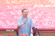 Tổng Bí thư, Chủ tịch nước Tô Lâm phát biểu. (Ảnh: Thống Nhất/TTXVN)