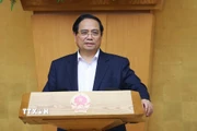 Thủ tướng Phạm Minh Chính chủ trì Phiên họp Chính phủ Thường kỳ tháng 01 năm 2026 trực tuyến với các địa phương. (Ảnh: Dương Giang/TTXVN)