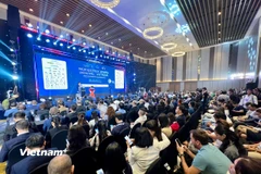 Khai mạc sự kiện HorecFex 2025 tại thành phố Đà Nẵng. (Ảnh: Thanh Phong/Vietnam+)