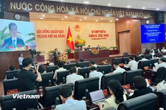 Khai mạc kỳ họp thứ 24 Hội đồng Nhân dân thành phố Đà Nẵng khóa X nhiệm kỳ 2021-2026. (Ảnh: Thanh Phong/Vietnam+)
