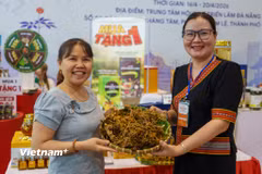 Hình minh hoạ triển lãm sản phẩm đặc trưng, tiêu biểu định hướng xuất khẩu thành phố Đà Nẵng được tổ chức tháng 4/2026. (Ảnh: Thanh Phong/Vietnam+)