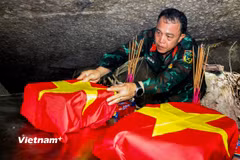 Cận cảnh nỗ lực quy tập hài cốt liệt sĩ tại Hang Đá Sập 