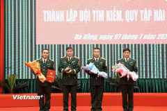Thành lập Đội tìm kiếm, quy tập hài cốt liệt sĩ. (Ảnh: PV/Vietnam+)