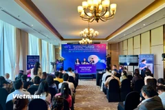 Họp báo công bố sự kiện Horecfex 2025. (Ảnh: Thanh Phong/Vietnam+)