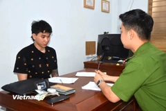 Đối tượng Nguyễn Thanh Vân gây ra vụ cướp giật người nước ngoài. (Ảnh: Công an phường An Hải, Đà Nẵng)