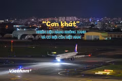 Cảng hàng không quốc tế Đà Nẵng. (Ảnh: Thanh Phong/Vietnam+)