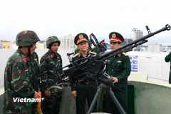 Lực lượng vũ trang Quân khu 5 sẵn sàng bảo vệ an toàn ngày bầu cử