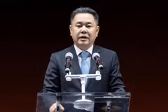 Phó Thống đốc Ngân hàng Nhà nước Nguyễn Ngọc Cảnh phát biểu tại hội nghị. (Ảnh: Vietnam+)