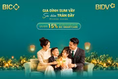 BIC ưu đãi 15% phí bảo hiểm sức khoẻ cao cấp BIC SmartCare. (Ảnh: Vietnam+)