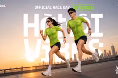 VPBank và Coolmate nâng trải nghiệm tại VPBank Hanoi International Marathon. (Ảnh: Vietnam+)