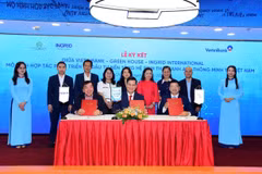 Hợp tác giữa VietinBank, GreenHouse và Ingrid International là bước tiến trong việc kết nối tài chính - công nghệ - hệ sinh thái. (Ảnh: Vietnam+)