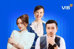 Diễn viên Kaity Nguyễn, tác giả sách Ngọc Nick M và chuyên gia tài chính Thái Vân Linh - những người khác nhau về hoàn cảnh, tuổi tác, công việc… nhưng đang cùng chung một tư duy: Không nên để nguồn lực nào, dù hữu hình hay vô hình, được phép nằm im. (Ảnh: Vietnam+)