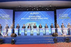 Hòa Phát khởi công Khu công nghiệp Đồng Phúc với quy mô gần 355 ha tại Bắc Ninh. (Ảnh: Vietnam+)