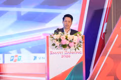 Phó Thống đốc Ngân hàng Nhà nước Phạm Tiến Dũng phát biểu chỉ đạo tại hội thảo. (Ảnh: Vietnam+)