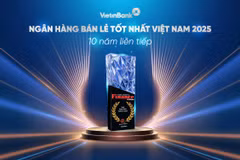Lần thứ 10 liên tiếp VietinBank nhận được giải thưởng uy tín, tiếp tục khẳng định vị thế Ngân hàng Bán lẻ số 1 tại Việt Nam. (Nguồn: Vietnam+)