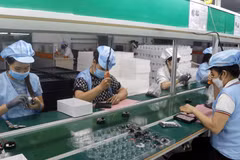 Bắc Ninh kỳ vọng thu hút hơn 6 tỷ USD vốn FDI năm 2025. (Ảnh: Đồng Thúy/TTXVN)