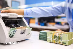 Tín dụng phục hồi mạnh, mở rộng dòng vốn vào nền kinh tế. (Ảnh: Vietnam+)