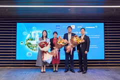 Lễ Khởi động “Chương trình hỗ trợ nâng cao năng lực ngân hàng xanh tại Eximbank được tổ chức với sự đồng hành của ADB và PwC”. (Ảnh: Vietnam+)