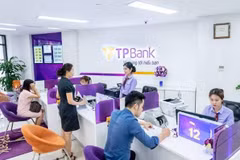 TPBank chốt ngày trả cổ tức tiền mặt và cổ phiếu tỷ lệ 20%. (Ảnh: Vietnam+)