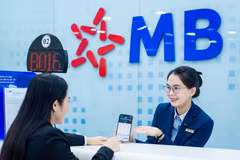 MB hoàn tất tăng vốn điều lệ gần 81.000 tỷ đồng, đứng thứ 2 toàn hệ thống. (Ảnh: Vietnam+)