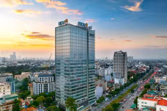 Trụ sở chính BIDV. (Ảnh: Vietnam+)