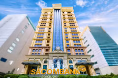 SACOMBANK dành 115.000 tỷ đồng ưu đãi lãi suất đến 2% cho khách hàng doanh nghiệp xuất nhập khẩu và các lĩnh vực ưu tiên, hộ kinh doanh, doanh nghiệp có vốn đầu tư nước ngoài. (Ảnh: Vietnam+)