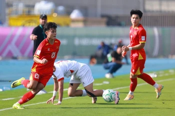 U23 Việt Nam cần nhập cuộc chủ động, kiểm soát lối chơi trước đối thủ. (Nguồn: AFC)