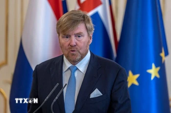 Nhà vua Hà Lan Willem-Alexander. (Ảnh: AFP/TTXVN)