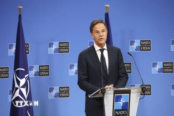 Tổng Thư ký NATO Mark Rutte. (Ảnh: Kyodo/TTXVN)