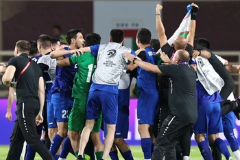 Uzbekistan lần đầu tiên giành quyền tham dự World Cup. (Nguồn: FIFA)