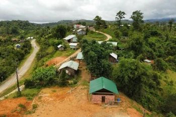 Một góc huyện Kon Plông. (Ảnh: Dư Toán/TTXVN)