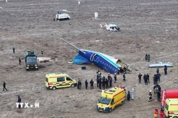 Kazakhstan công bố báo cáo vụ rơi máy bay Azerbaijan