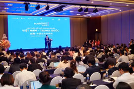 Hội thảo kết nối doanh nghiệp Việt Nam-Trung Quốc đẩy mạnh hợp tác đầu tư trong kỷ nguyên mới. (Ảnh: PV/Vietnam+)