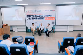Hội thảo Quốc tế về Phát triển Đô thị Bền vững quy tụ các nhà hoạch định chính sách, chuyên gia và doanh nghiệp để tìm lời giải cho khủng hoảng nhà ở đô thị. (Ảnh: PV/Vietnam+)