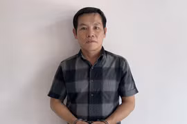Đối tượng Lê Hoàng Giang (sinh năm 1974) giữ vai trò cầm đầu. (Ảnh: CA Thành phố Hồ Chí Minh cung cấp)