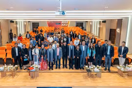 Các đại biểu tại chương trình đối thoại thương mại Việt Nam-Thái Lan . (Ảnh: PV/Vietnam+)