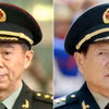 Hai cựu Bộ trưởng Quốc phòng Trung Quốc, Lý Thượng Phúc và Ngụy Phượng Hòa. (Nguồn: AP/Getty Images)