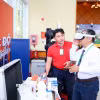 Công nghệ thực tế ảo (VR) được ứng dụng trong chuyển đổi số, góp phần nâng cao hiệu quả trải nghiệm và tương tác số tại tỉnh Tây Ninh. (Ảnh: Giang Phương/TTXVN)