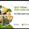 Việt Nam giới thiệu quy trình xuất khẩu sầu riêng sang Ấn Độ. (Ảnh: Ngọc Thúy/TTXVN)