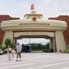 Cửa khẩu quốc tế Lao Bảo, Quảng Trị. (Ảnh: Thanh Thủy/TTXVN)