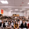 Năm học 2026-2027, Chương trình Tiếng Việt Vui ghi nhận sự phát triển mạnh mẽ về quy mô với 73 học sinh đăng ký theo học. (Ảnh: TTXVN phát)