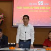 Đại sứ Việt Nam tại Thái Lan Phạm Việt Hùng phát biểu tại buổi lễ. (Ảnh: Huy Tiến/TTXVN)