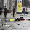 Hiện trường vụ lao xe vào đám đông ở thành phố Munich, Đức ngày 13/2/2025. (Ảnh: THX/TTXVN)