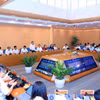Chủ tịch UBND thành phố Hà Nội Vũ Đại Thắng chủ trì phiên họp. (Nguồn: Cổng Thông tin điện tử thành phố Hà Nội)