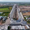 Khu công nghiệp VSIP Cần Thơ có diện tích 293,7ha, nằm trên địa bàn xã Vĩnh Trinh, huyện Vĩnh Thạnh, thành phố Cần Thơ. (Ảnh: Thanh Liêm/TTXVN)