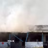 Hiện trường vụ nổ nhà máy sản xuất pháo hoa ở huyện Virudhunagar thuộc bang Tamil Nadu, Ấn Độ ngày 19/4/2026. (Ảnh: ANI/TTXVN)