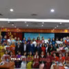 Các giáo viên kiều bào tham gia khóa tập huấn phương pháp giảng dạy tiếng Việt năm 2026. (Ảnh: TTXVN phát)