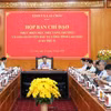 Bí thư Tỉnh ủy Lê Minh Ngân chủ trì Phiên họp thứ 5 Ban Chỉ đạo thực hiện mục tiêu tăng trưởng và giải ngân vốn đầu tư công. (Nguồn: Cổng thông tin điện tử tỉnh Lai Châu)