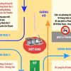 Hà Nội điều chỉnh giao thông nút Láng Hạ-Giảng Võ-La Thành để thi công cầu vượt
